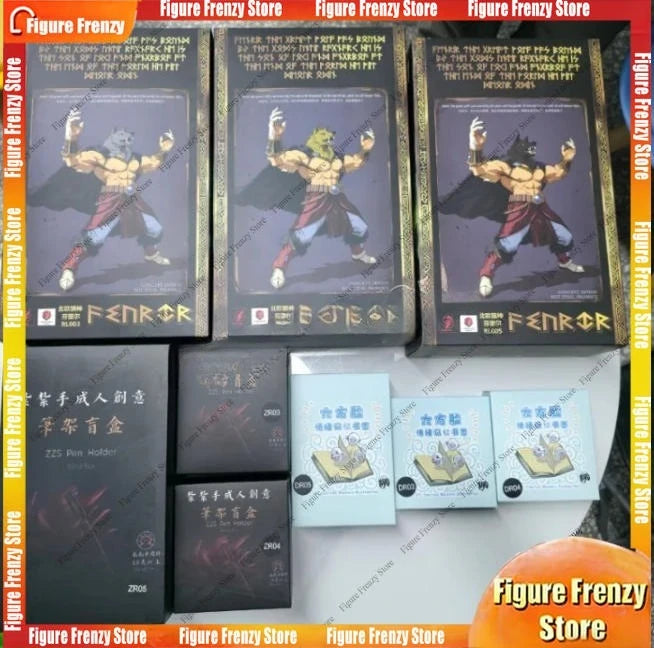 10-Inch Kong Studio Beast Deities Dragon Ball Z Broly Figure Super Saiyan 3 Broly Norse God Fenrir Anime Action Figure in Stock