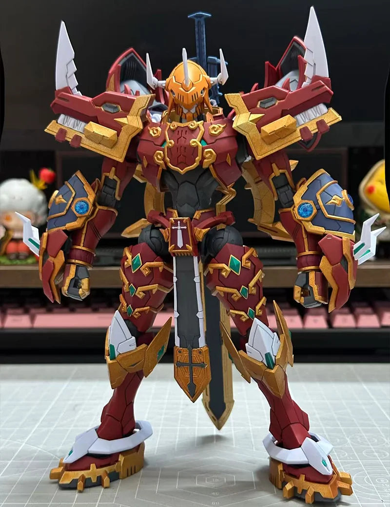 Original Bandai Digimon Adventure KAISERGREYMON Rise Standard FRS Anime Action Figure Assembly Model Boys Toy Collection