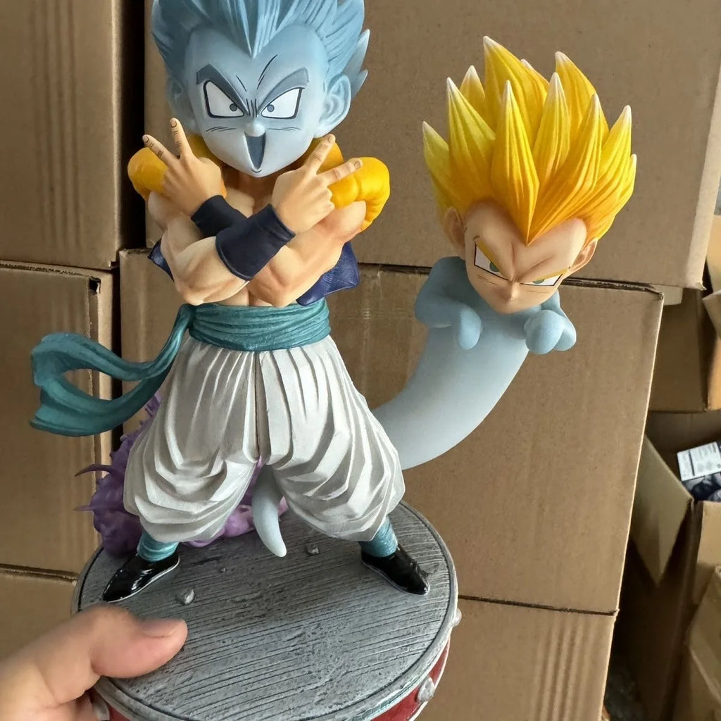 Dragon Ball Figuren Super Saiyan Gotenks Anime Nebenfigur Ghost Squad Modell Statue Sammlung Dekoration Spielzeug Geschenke
