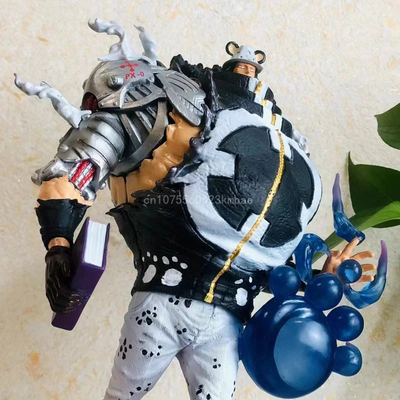 Bartholemew Kuma Figure Manga One Piece Anime Figures Tyrant Bear Model 28cm PVC Collection Desktop Ornament Kids GK Gifts