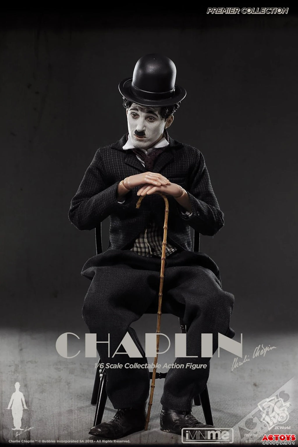 Original  ZCWO 1/6Charlie Chaplin Comedy Master Classic Character collection level Action doll Figure Model Toys 12 inches