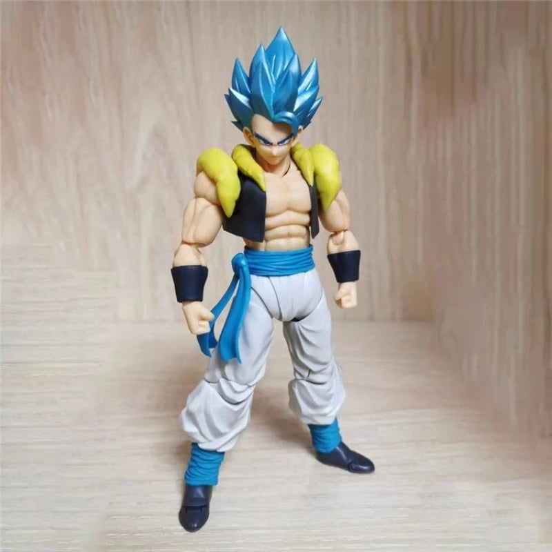 Dragon Ball Super Saiyan Shf Vegetto & Kakarotto Movable Action Figures Hand-Made Ornaments Model Collectible Boxed Toys