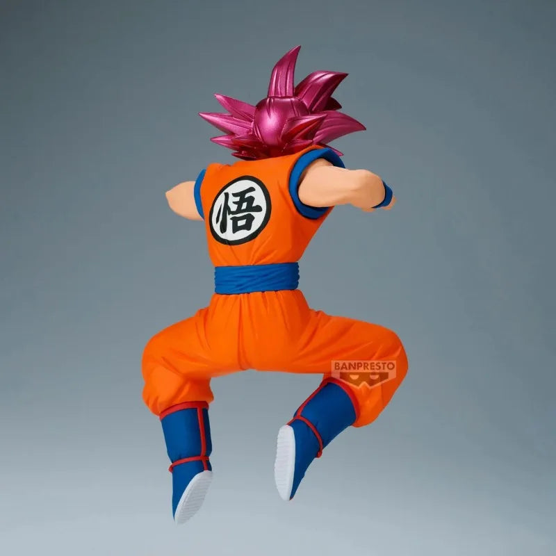 Bandai Original Banpresto Anime Dragon Ball Match Makers Super Saiyan God Goku Beerus PVC Action Figure Collectible Model Toys