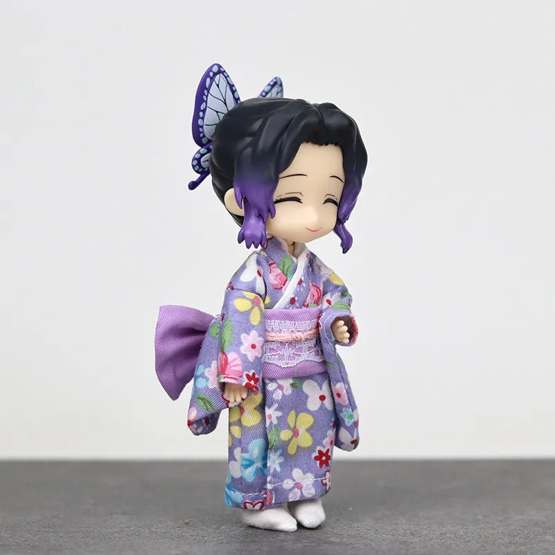 Kocho Shinobu 1/12 BJD OB11 Doll Demon Slayer GSC Full Set Action Figure Collection Toy Desktop Decor Birthday Surprise Bag Gift