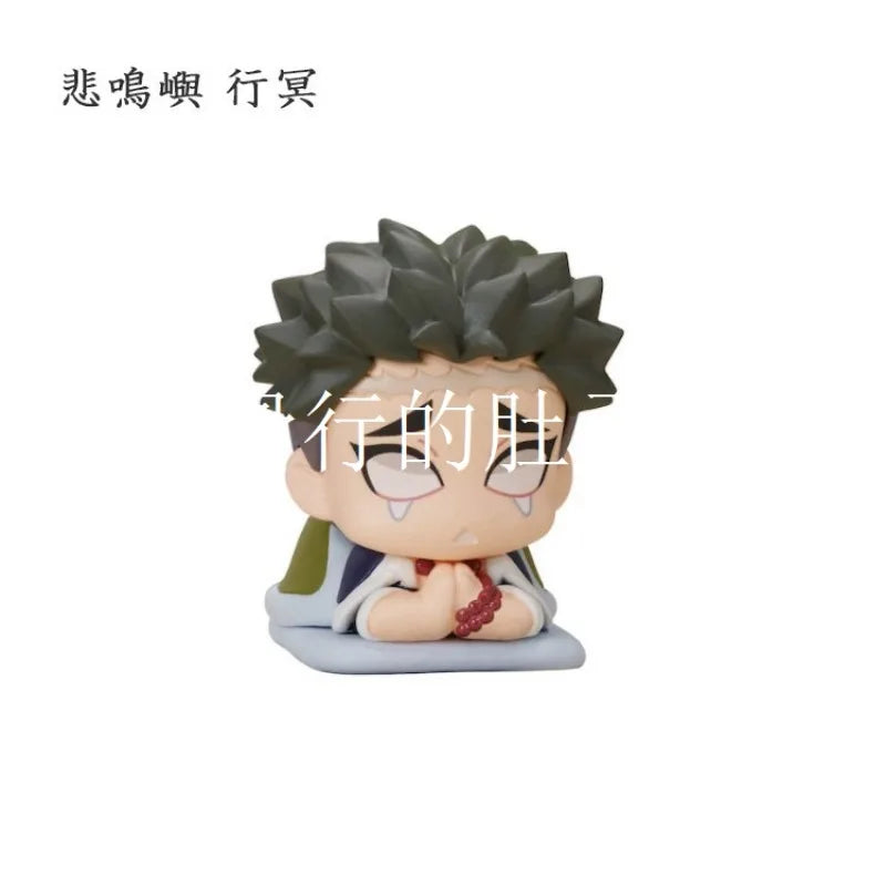 Demon Slayer Gashapon Tokitou Muichirou Himejima Gyomei Q-version Creativity Ornament Action Figure Collection Model Toy