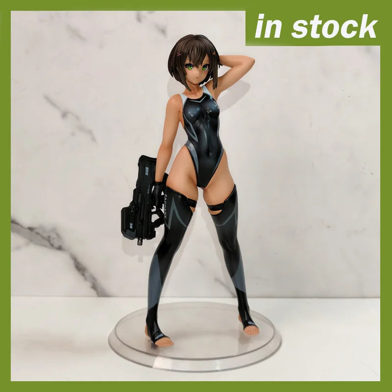 In Stock  Amakuni Arms Note Minister Of Swimming Department Swimsuit Anime Beautiful Girl Figures Gk Model Collectibles Toys