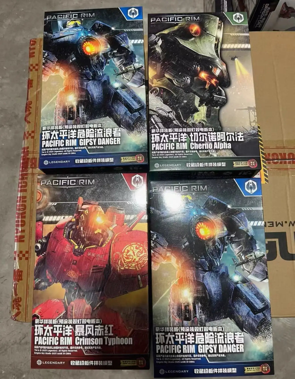 New Empire Sky Studio Pacific Rim Gipsy Danger Crimson Typhoon 5-inch 13cm Assembly Action Figures【Pre sale 2025 Q3】