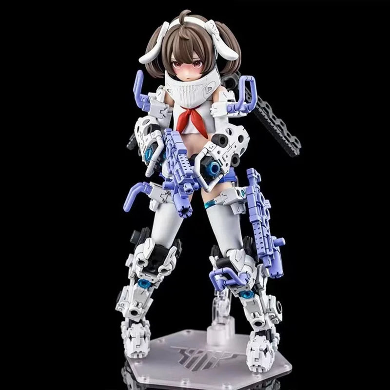 In Stock Original KOTOBUKIYA KP682 BUSTER DOLL GUNNER 22 Robot Female Soldier Assemble Model Anime Collection Figures Toys