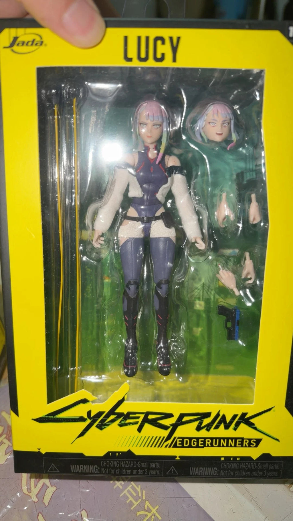 TYCTOYS In Stock Original Jada Toys Cyberpunk: Edgerunners 2077 David Action Figure Lucy Movable Doll Children Toys Gift