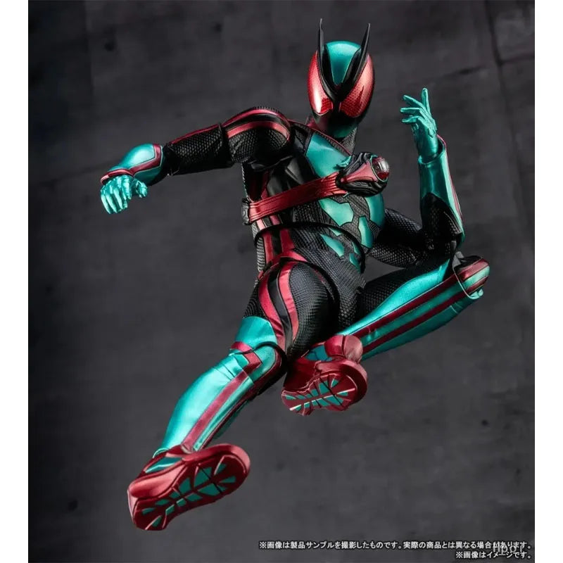 In Stock Genuine Bandai Kamen Rider Model Kit SHF Zeztz Physicam Impact Anime Action Figure Collection Finished Model Toys Gifts