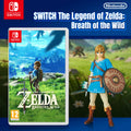 Nintendo Switch The Legend of Zelda: Breath of the Wild Game Cartridge PHYSICAL Nintendo Switch OLED Open World Action Adventure