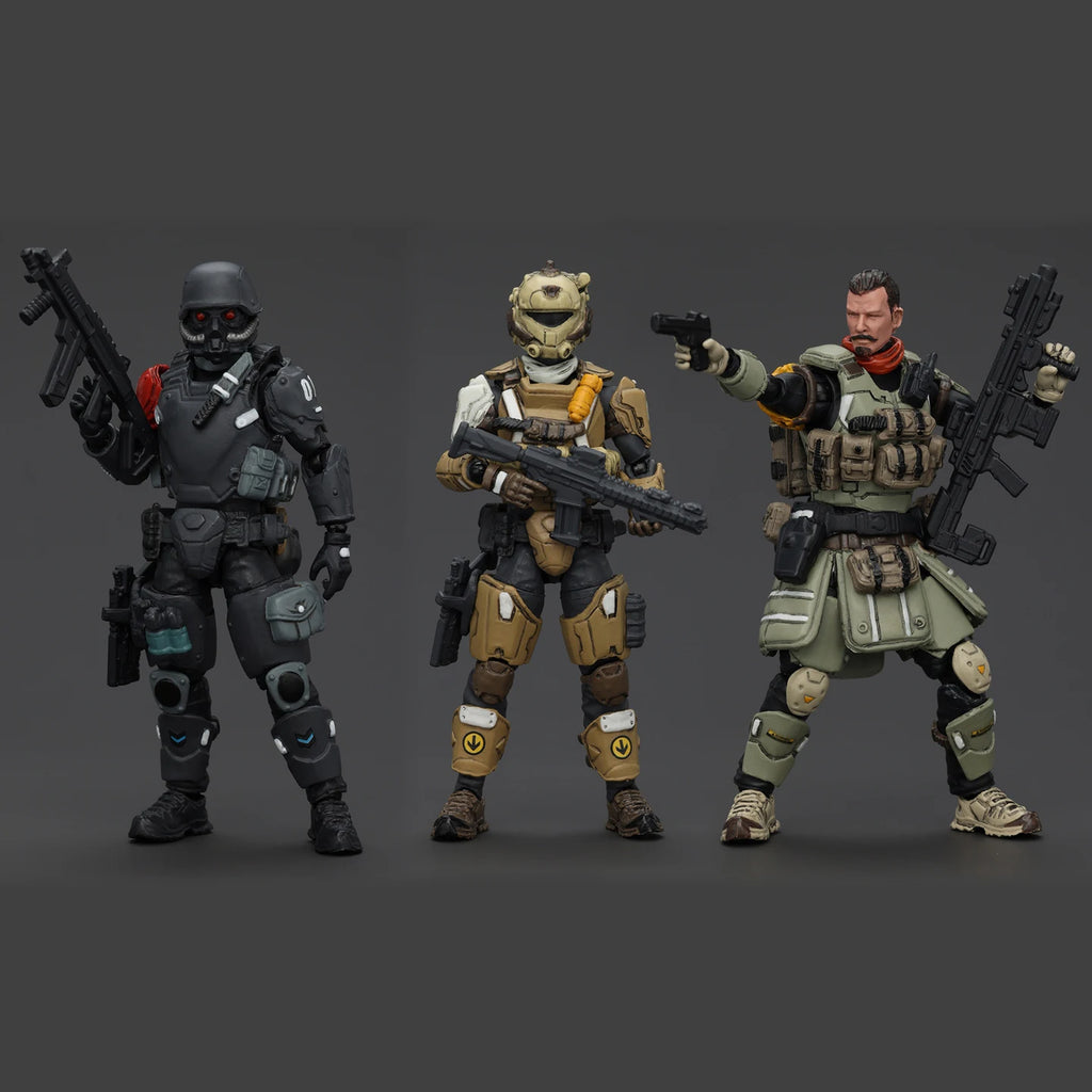 JOYTOY JT01239 JT01246 JT01253 1/25 Scale Pilot Action Figure Fear XS-01 XS-02 XS-03 Night Raid Assault Tactical Type Model Toys