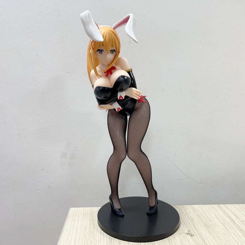 43CM KonoSuba B-STYLE God's Blessing on this Wonderful World Kurenai Densetsu Darkness Bunny girl figure Anime Model doll Toys