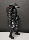 In Stock Premium Black Fighter Finished Action Figure Human Machine Snake Eyes Sc001 Finished Articulated Model Figure Toy Gifts