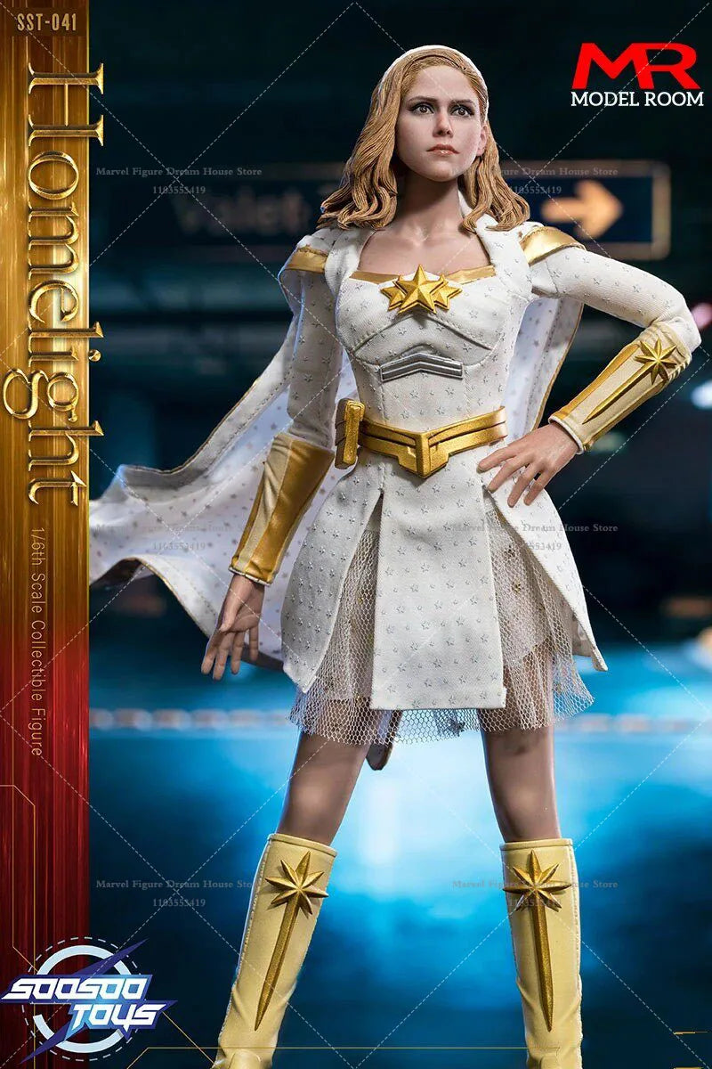 1/6 Scale Shining Star Light Suit Annie Feminist Hero Growth 12-inch Full Set Action Figure Soldier In Stock Soosootoys SST041