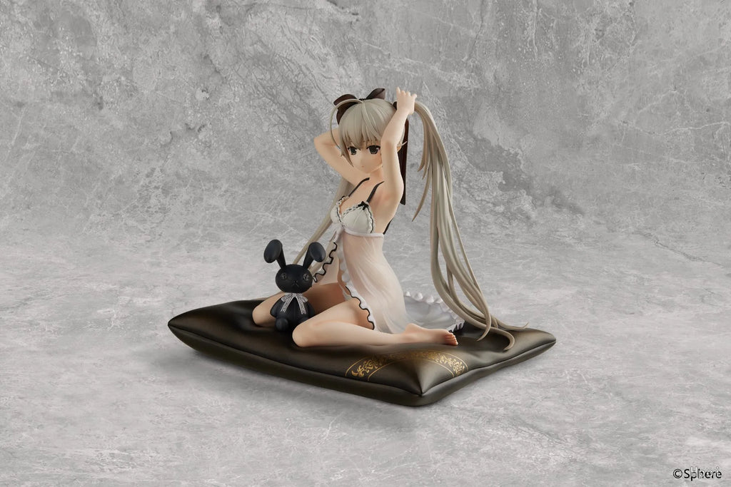 16CM Anime Yosuga no Sora Kasugano Sora Figure Pajamas Sitting Posture  Cute Model Toy Girl Gift Collection Ornaments PVC