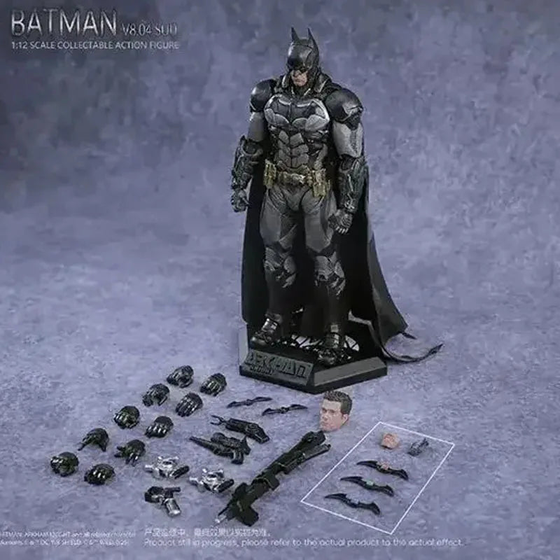 Original LPZZ Toys DC Multiverse Batman Arkham Knight 1/12 Action Figure Model Collection Hobbies Statue Ornament Gifts