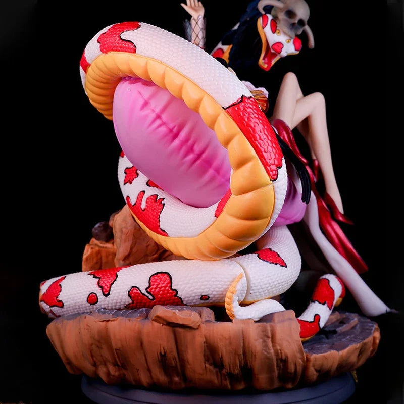 One Piece Empress Snake Concubine Empress  Boa Hancock Sitting Position Your Majesty Shichibukai Collectible Figures Model ﻿