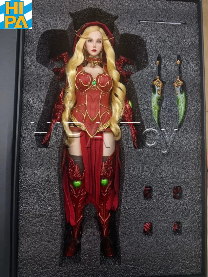 【In stock】HIPA Store SHARK TOYS SK-010 Blood Elf Rogue 1/6 Scale Articulated Female Action Figure Collectible Model Toy Gift