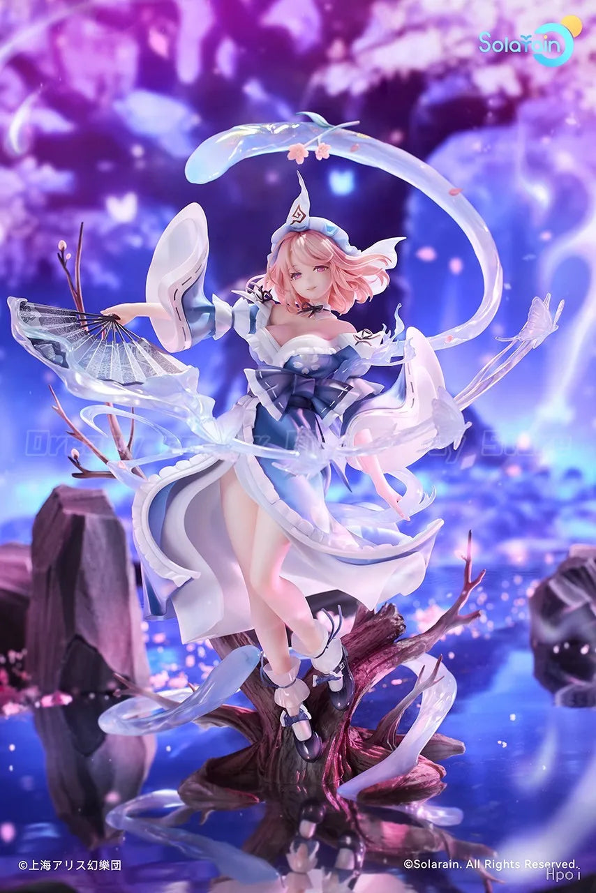【Pre-sale】Solarain Toys Touhou Project Saigyouji Yuyuko GHOST OF FLAWLESS IMMACULATE BEAUTY VER 1/7 Scale Anime Figure