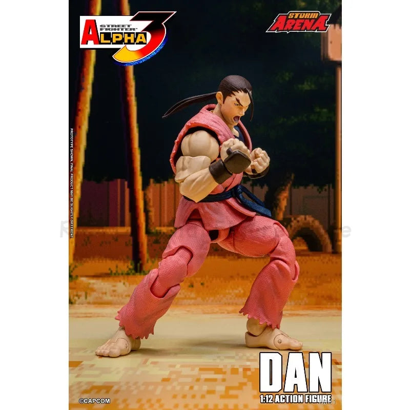 【Pre-sale】Original DAN - STREET FIGHTER ALPHA 3 "STORM ARENA" 1/12 SCALE Toy Model Collection