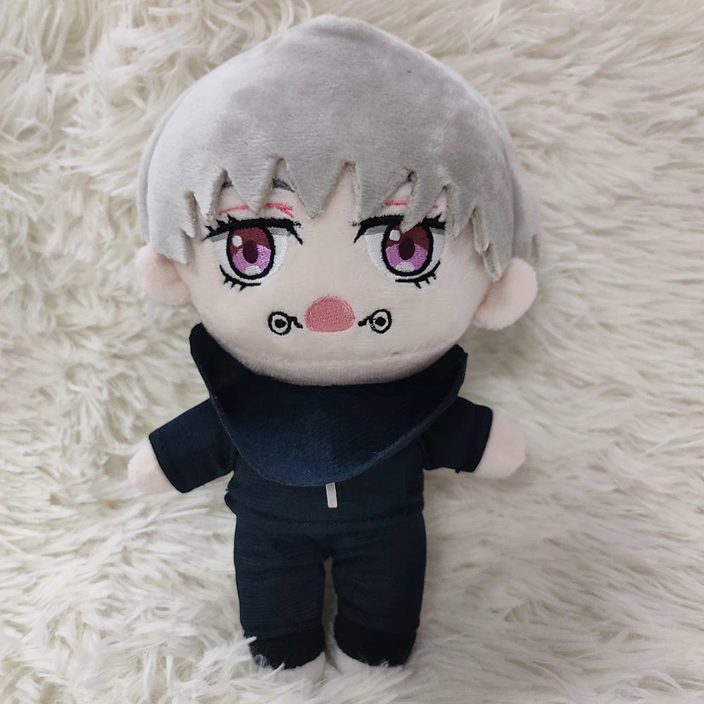 20cm JJK Plush Mahito Plush Nanami Kento Inumaki Toge Fushiguro Toji Anime Figure Stuffed Kawaii Doll Birthday Gift