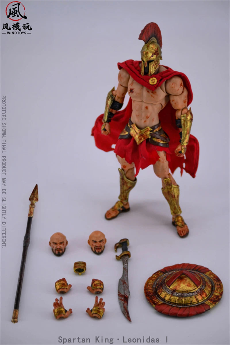 【Pre-Sale】 Wind Toys Spartan King Leonidas 1 FMW004 1/12 Action Model Collectible Figure Toys