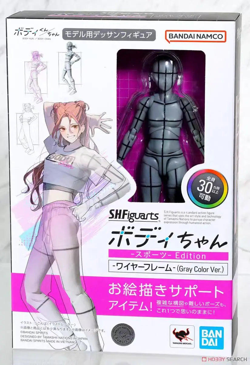 In Stock Original Bandai Shf Painting Photography Material Sports Edition Line Action Figure PVC Practical