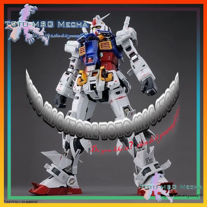 1/60 DABAN PGU RX-78-2 Original 2.0 Classic G3 Polarized Color Mech Assembly Model Kit Action Figure Custom Toys Gifts