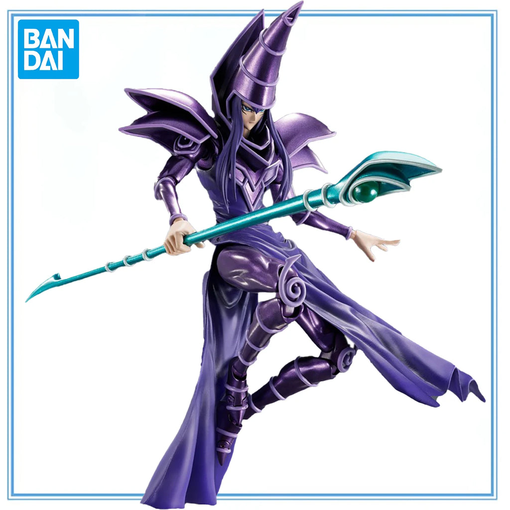 100% Original in Stock Bandai Spirits S.H.MonsterArts Yu-Gi-Oh! Duel Monsters Black Magician Collection Series Action Figure