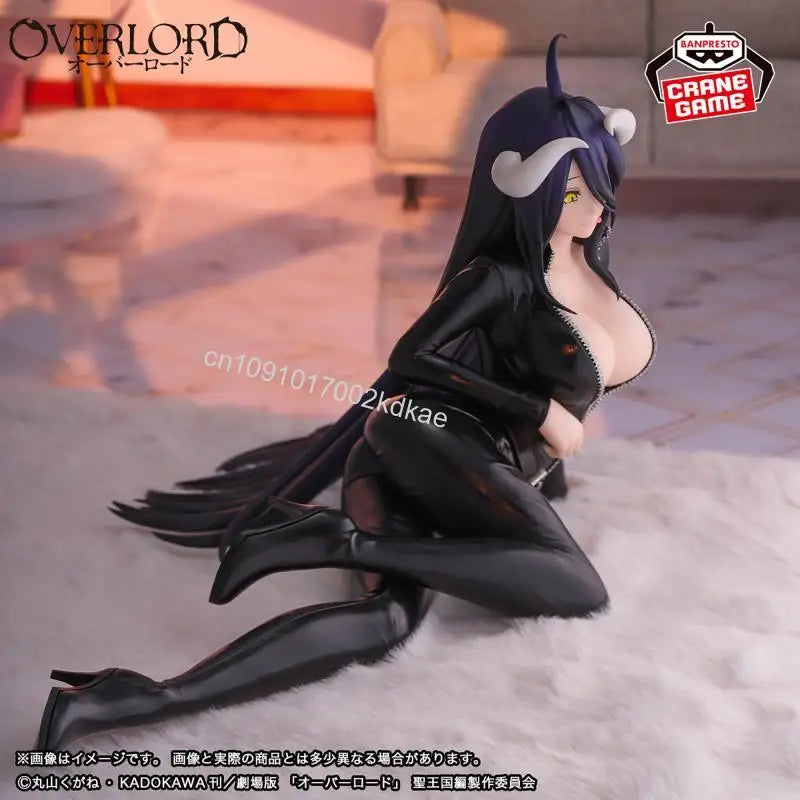 In Stock Original BANDAI OVERLORD IF Relax time albedo Anime Action Collection Figures Model Toys Birthday Gift