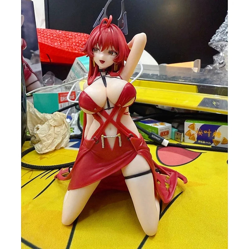 Genuine Furyu NIKKE Goddess of Victory Anime Figure, Modernia Red Hood Noodle Stopper Model Toy Fans Collection Decor Gift