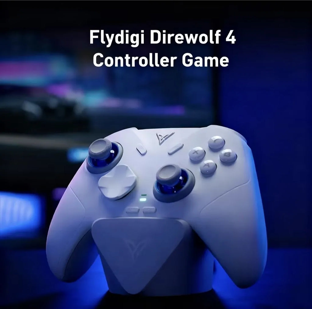 The Flydigi Direwolf 4 multi-mode wireless game controller supports PC, Nintendo Switch, Android, and iOS phones.