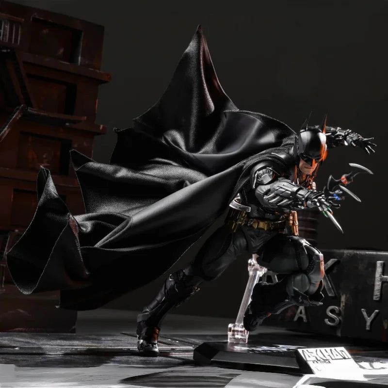 1/12  Authentic Lpzz Dc Batman Multiverse Arkham Knight  Action Figure Movable Joint Exquisite Collectible Model Statue Fan Gift