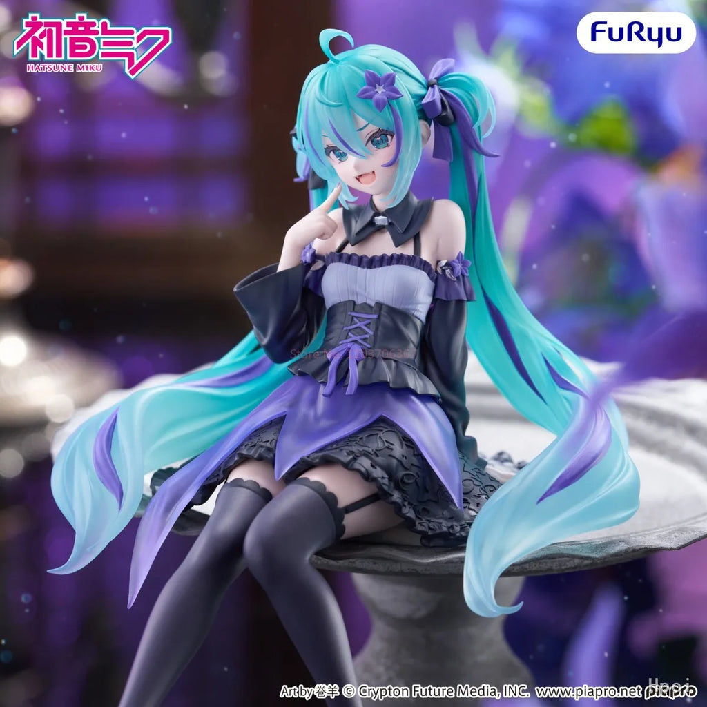 [Pre Sale] Genuine Furyu Hatsune Miku Anime Toy Flower Fairy Series Kikyo Flower Girl 14cm Figure Model Ornament Toy Gift