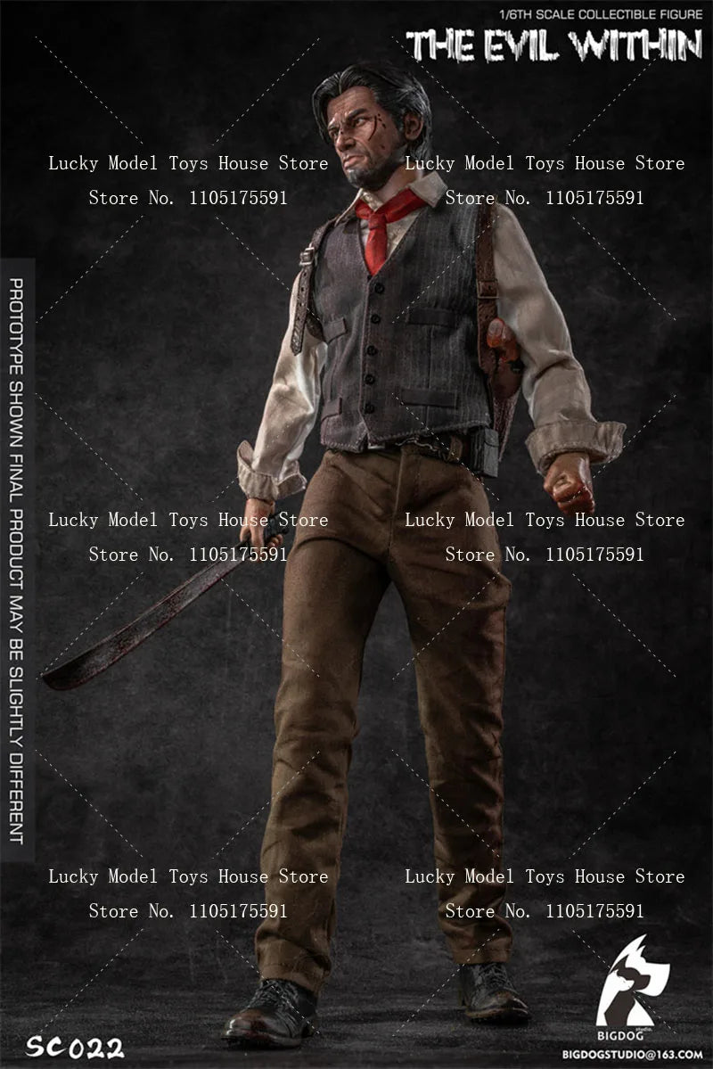 BIGDOG STUDIO SC022 1/6 Scale The Evil Within Man Cloth Action Figure SC013 Hostel 12" Full Set Soldier Model Toys Collection