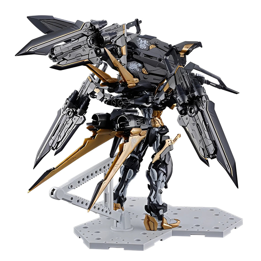 MG 1/100 Gundam Astray Black Rotten Wood BANDAI PB LIMITED Anime Robot Action Figure Assembly Model Cross Contrast Colors
