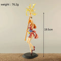 Anime One Piece Nami Figur Magischer Wetterstab WT100 Gedenken an Hundert Szenen der Großen Piraten von Eiichiro Oda Modell