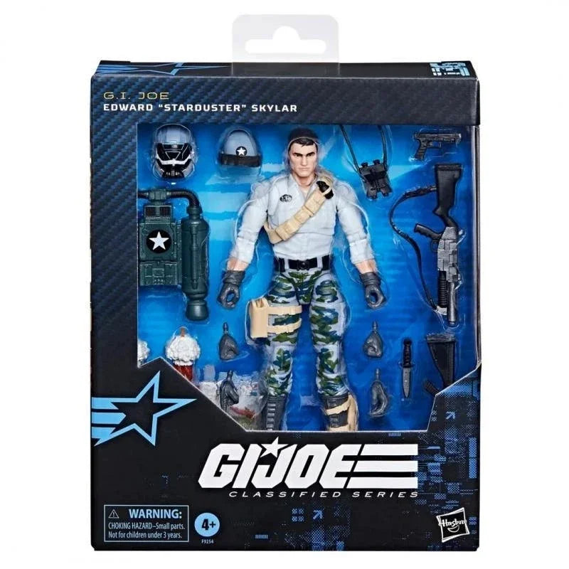 Hasbro Original Genuine G.I. Joe Classified Series 136 Edward Starduster Skylar 15cm Assembly Model Toys Soldier Action Figures