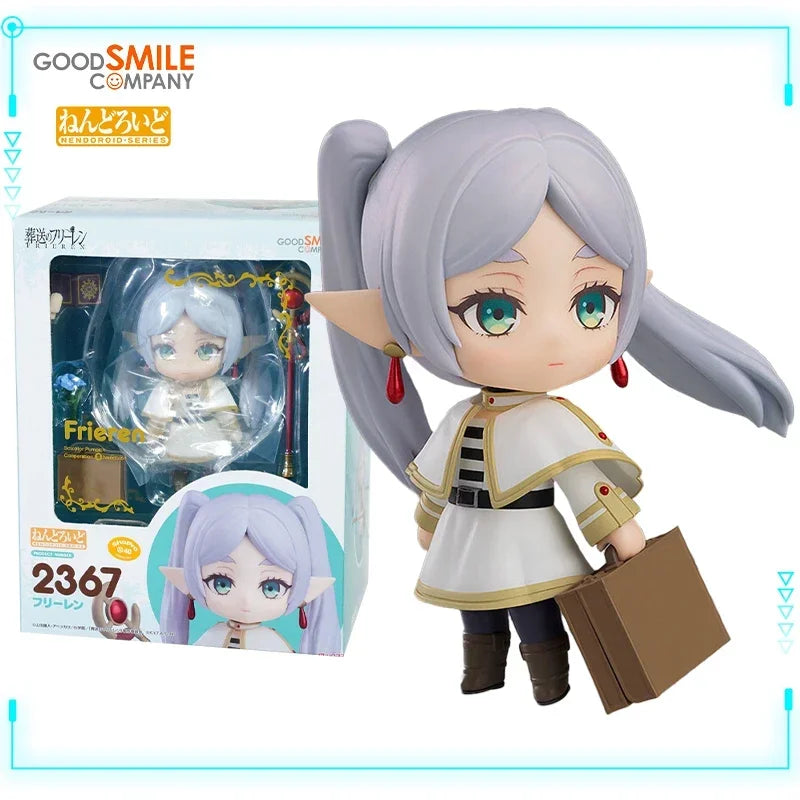 GSC Original Genuine Nendoroid 2367&2368 Anime Sousou No Frieren Frieren Fern 10cm Collections Model Toy Action Figure Xmas Gift