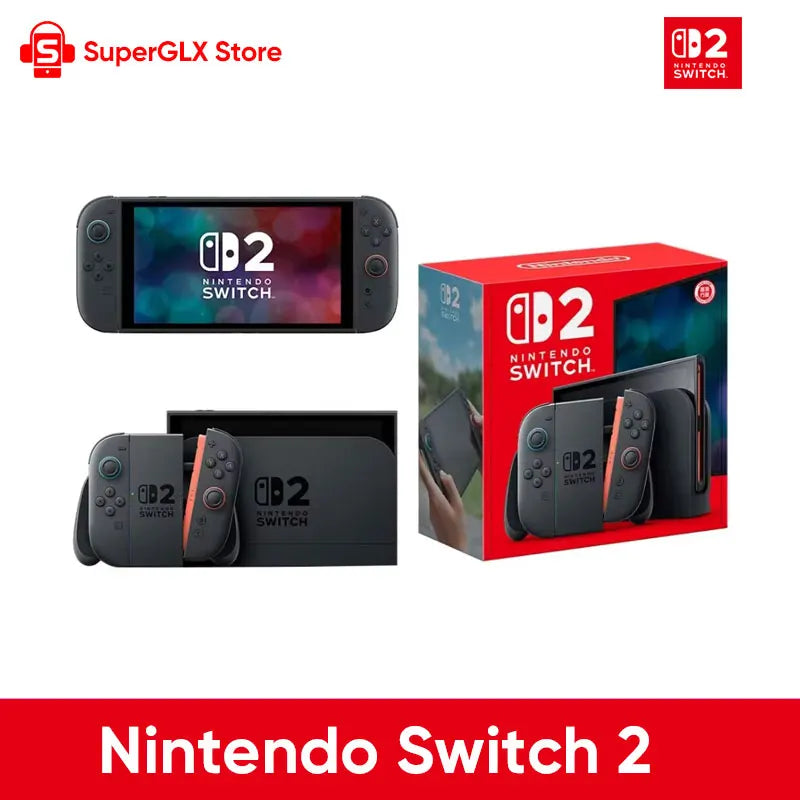 Nintendo Switch 2 Game Console NS2 7.9-inch LCD 1080P 120Hz Display Joy‑Con2 Handle Console Stable TV Mode Video Gaming Console