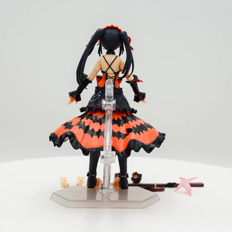 #585 Figma Date A Live III Kurumi Tokisaki Anime Figure Yatogami Tohka Bunny Girl Action Figure Yoshino Figurine Model Doll Toys
