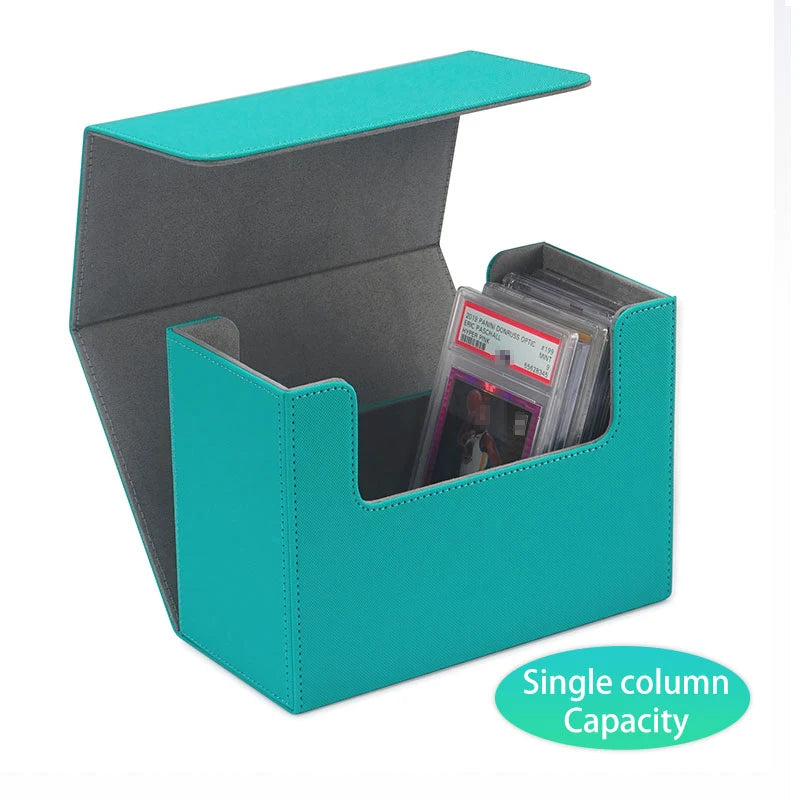 Graded Card Storage Box Organizer for PSA BGS BGN CSG CGC Trading Cards Slabs Card Brick Case for MTG PKM PTCG Sports Card Holde