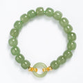 FORWELL Natürliche Hetian Jade Klare Farbe String Exquisite Elegante Einfache Hochwertige Armband Junge Mädchen Mode Edlen Schmuck