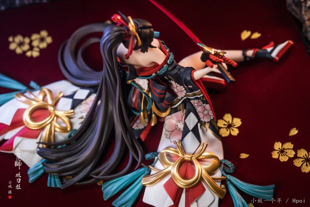 【FS】 Myethos Onmyoji Demon Sword Princess Sakura Rain Sword Dance Ver Scale 1/8 Figure Model Toys Gifts