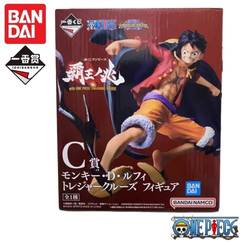 In Stock Original Bandai One Piece Ichiban Kuji TREASURE CRUISE Kaidou Yamato Luffy Roronoa Zoro Sanji Anime Figures Toys Gift