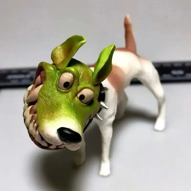 die Maske Hund Anime Actionfigur 7cm Modell Statue Desktop Dekor Ornamente Ideales Weihnachtsgeschenk für Kinder Sammlerspielzeug