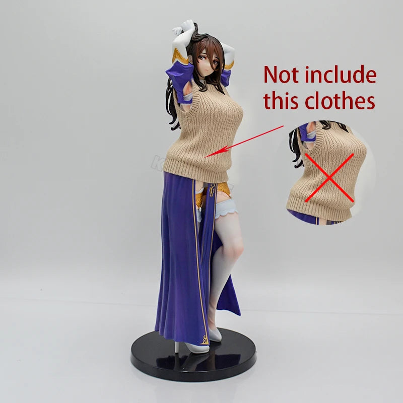 27cm PINKMANGO Shisuta-erufu By Sorananiiro Anime Girl Figure Nun/Sister Elf Action Figure Tsuki Uzaki Figurine Model Doll Toys