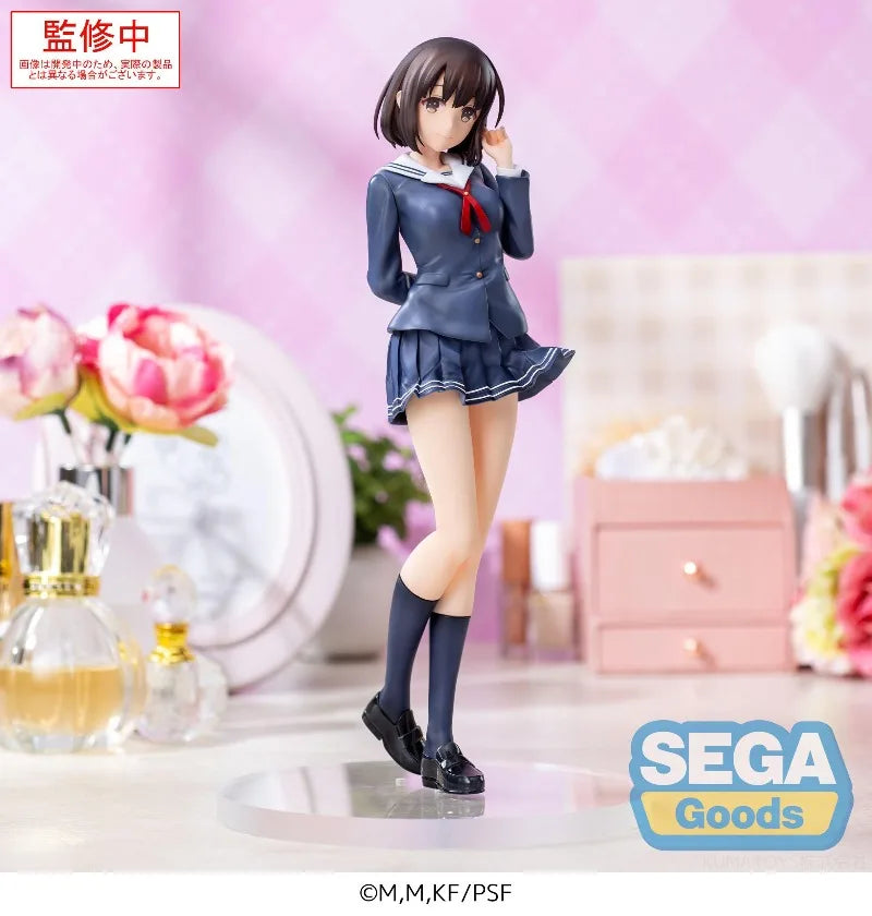 In Stock SEGA Genuine Luminasta Saekano: How To Raise A Boring Girlfriend Anime Character Kids Gift Collection Action Toys Model