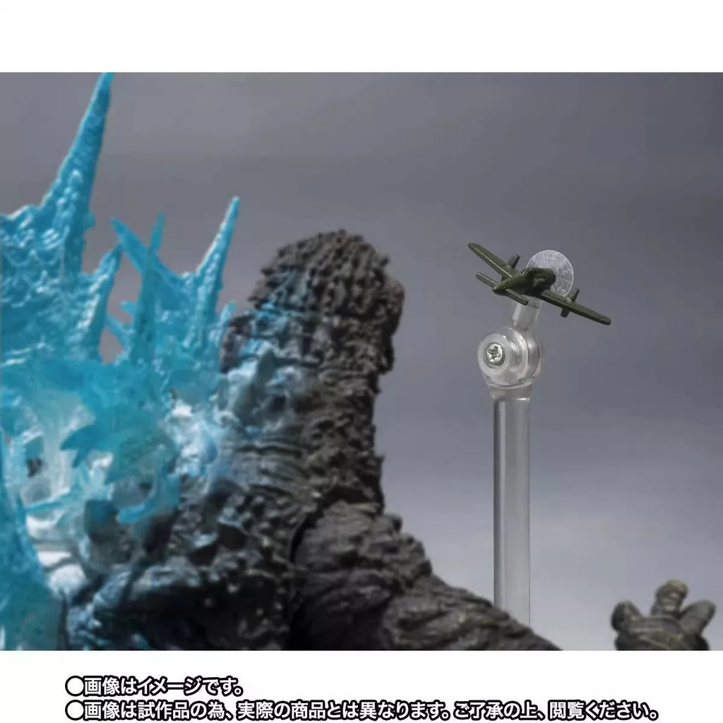 Blue S.H.MonsterArts Godzilla -1.0 2023 Anime Figure Godzilla Action Figure Model Toys Joint Movable Doll Room Ornament Gift
